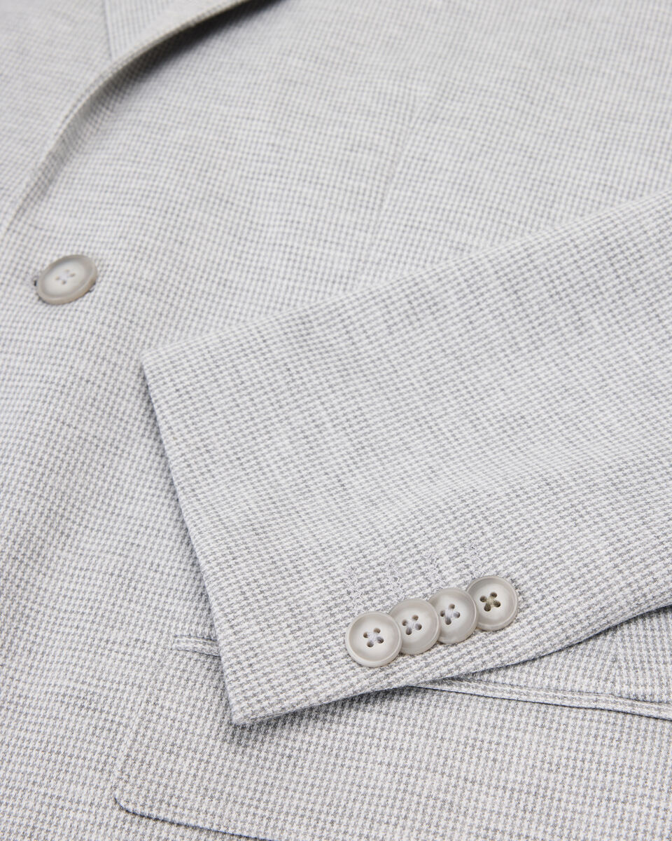 Slim Stretch Travel Blazer, Light Grey, hi-res